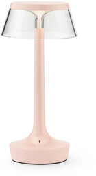 Lampa Stołowa FLOS, Bon jour unplugged, ściemnialny, pudrowy