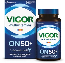 VIGOR Multiwitamina ON 50+, 90 tabletek