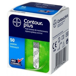 Contour Plus, Test Paskowy, 50 Sztuk