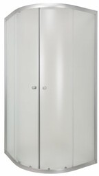 Invena Vitoria Kabina prysznicowa półokrągła 80x80x180 cm drzwi