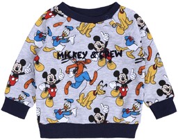 Szara, dziecięca bluza Klub Przyjaciół Myszki Miki DISNEY
