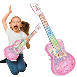 Interaktywna Gitara Dla Dzieci Świecąca Ukulele Zabawkowy Instrument