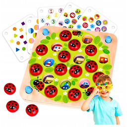 Gra planszowa Nene Toys Gra pamięciowa Ogród Biedronki