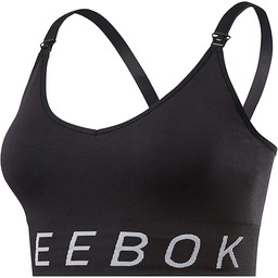 Reebok Damski biustonosz sportowy Sr Maternity Bra czarny