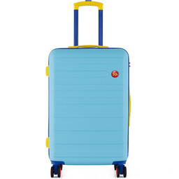 Walizka średnia Semi Line T5844-2 Niebieski