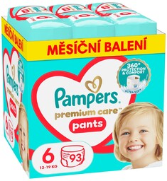 2x Pieluchomajtki Pants Premium Care 6, 15+ kg,