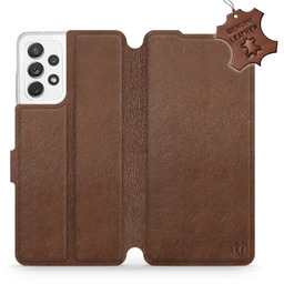 Mobiwear Etui z naturalnej skóry do Galaxy A72