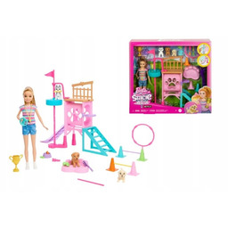 Barbie Plac zabaw piesków Stacie Zestaw Pieski Lalka