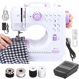 Maszyna Do Szycia Domowa Mechaniczna Mini Z Pedałem