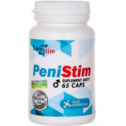 PeniStim 65 kaps. Lepsza erekcja Większy penis Mocniejszy