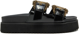 Klapki Versace Jeans Couture 78VA3SM1 Czarny