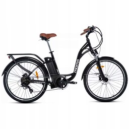 Rower elektryczny miejski holenderski Moma City 26"/47cm (M)