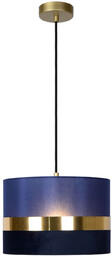 Lampa wisząca Tusse 10409/01/35 Lucide okrągła niebieska złota
