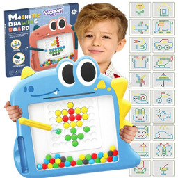 Woopie Tablica Magnetyczna Dla Dzieci Montessori Magpad Dinozaur