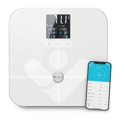 TrueLife FitScale W7 BT 180kg Biały Waga łazienkowa