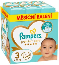 2x Pampers Pieluszki Premium Care 3, 610 kg,