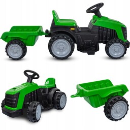 Traktor Na Akumulator Z Przyczepą Dla Dzieci Traktorek