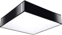 Sollux Lampa sufitowa SL.0920 kwadratowy plafon czarny