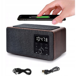 Radiobudzik Ładowarka Indukcyjna Bluetooth Manta