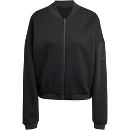adidas Kobiety ESSENTIALS CONTEMPORARY LOGO BOMBER JACKET, Black,