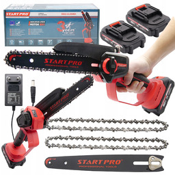 Piła Łańcuchowa Akumulatorowa Mini Pilarka Brushless; 8” 2xAKU