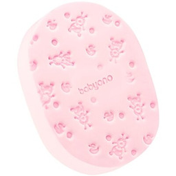 BABYONO Gąbka kąpielowa 1640/01 Różowy