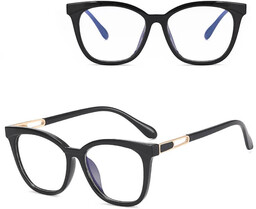 Stylion Damskie kocie oczy okulary zerówki do komputera
