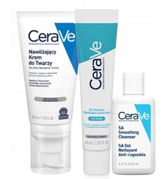 CeraVe Zestaw Żel Przeciw Niedoskonałościom 40ml, Krem