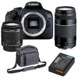 Zestaw Aparat Canon Eos 2000D 18-55 Is II
