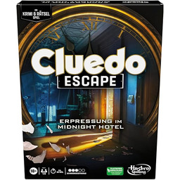 Hasbro Gaming Cluedo Escape szantaż w hotelu Midnight,