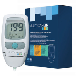 BSI MultiCareIn Urządzenie do pomiaru glukozy (glukometr), cholesterolu