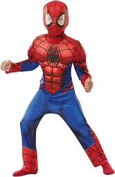 Rubie''s Official Marvel Spider-Man, Deluxe kostium dla dziecka,