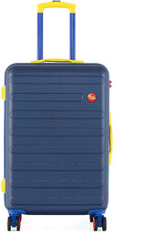 Walizka średnia Semi Line T5847-2 Granatowy