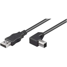 Wentronic Kabel USB 3.0 Wtyk A/Wtyk B kątowy
