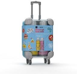 HISKIN Travel Size Zestaw w walizce - żel