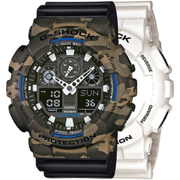G-SHOCK SET GA-100B-7AER + BEZEL 10507070 + PASEK