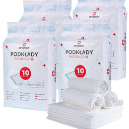 ZESTAW 4 - PODKŁADY CHŁONNE HIGIENICZNE 90X60 40