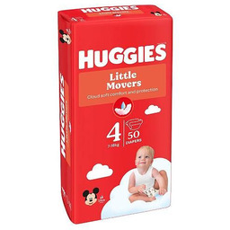 HUGGIES Ultra Comfort Jumbo 4 (7-18kg) Pieluszki, 50szt.