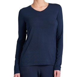 Schiesser Damen Schlafshirt langarm Modal - Mix +