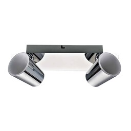 Reflektor sufitowy metalowy chromowany 2-punktowy HB-503A-02-8571A z serii