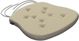 Poduszka na krzesło Filip, kremowy szenil, 41 x