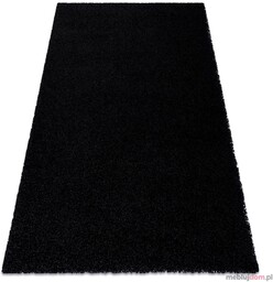 Dywan SOFFI shaggy 5cm czarny Czarny, 60x100