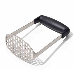 Oxo-praska do Ziemniaków Stal, Czarna, Good Grips