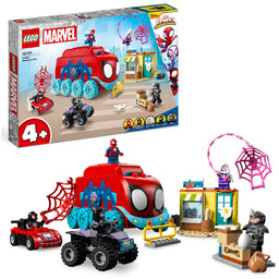 LEGO Marvel, klocki, Spidey, Mobilna kwatera drużyny Spider-Mana,
