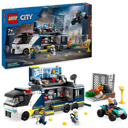 LEGO City 60418 Policyjna ciężarówka z laboratorium kryminalnym