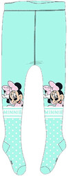 Bawełniane rajstopki dla dziewczynki Myszka Minnie Disney Miętowe