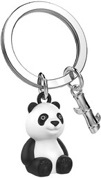 Brelok do kluczy torebki Metalmorphose panda z bambusem