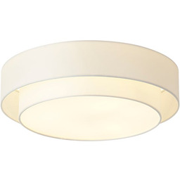 Nowoczesna lampa sufitowa biała 50 cm 3-punktowa -