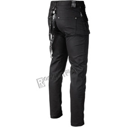 spodnie AMENOMEN - LEATHER SUSP, unisex-3XL