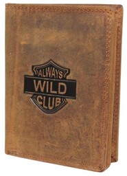 Portfel Męski Skórzany ALWAYS WILD Skóra Licowa Duży